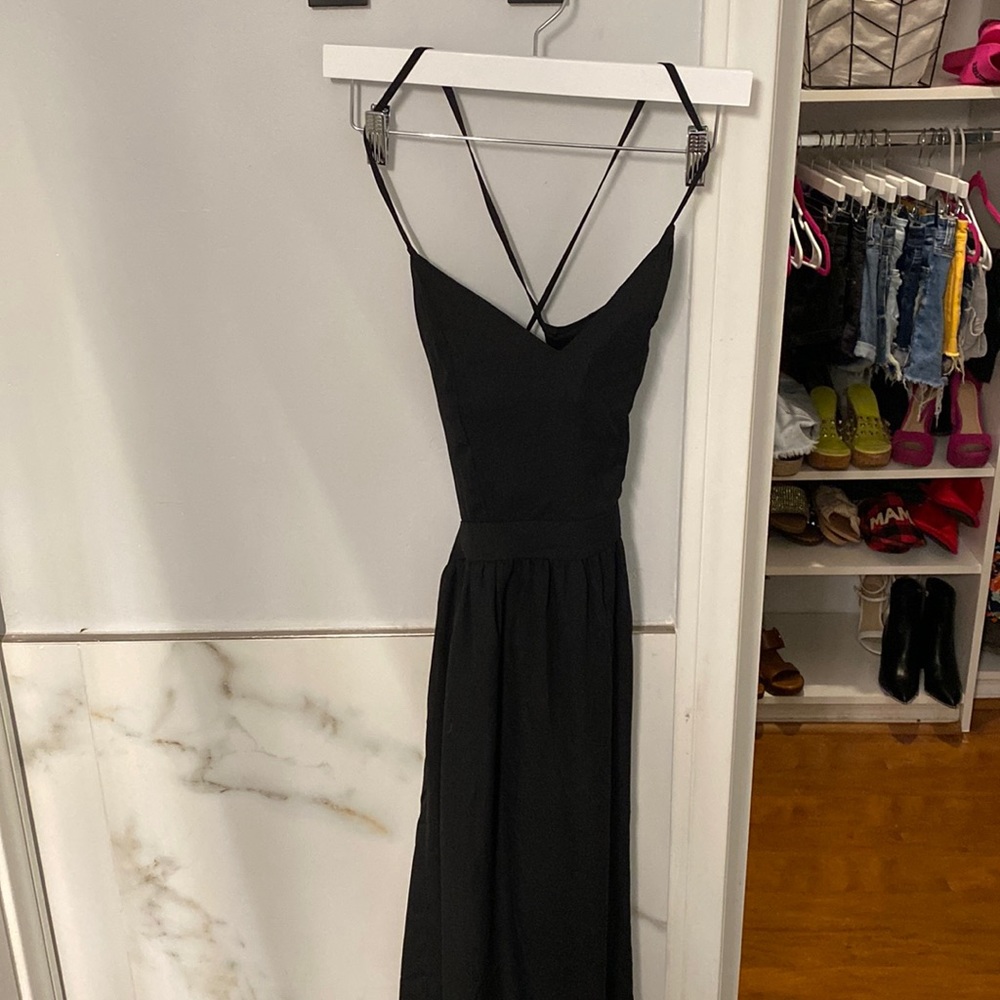 Open back Windsor dress